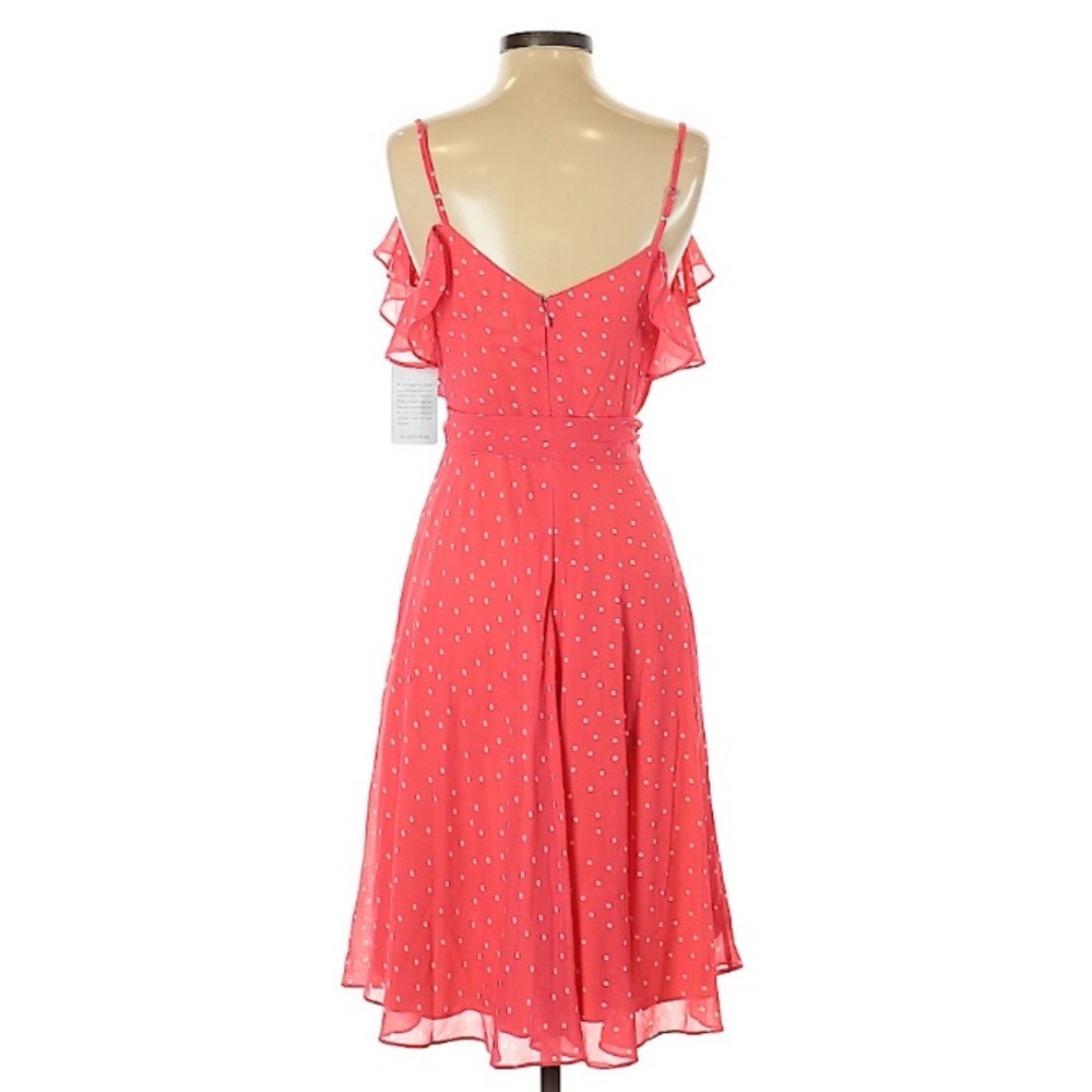 Tahari pink polka dot dress - Picture 2 of 3